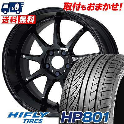 【7/19~エントリーで全商品P5倍】245/55R19 103V HIFLY HP801 WORK EMOTION D9R サマータイヤホイール4本セット 【取付対象】｜タイヤワールド館ベスト店 101,050円