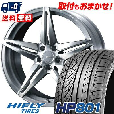 【7/19~エントリーで全商品P5倍】235/55R19 105V XL HIFLY HP801 WEDS F ZERO FZ-3 サマータイヤホイール4本セット 【取付対象】|タイヤワールド館ベスト店