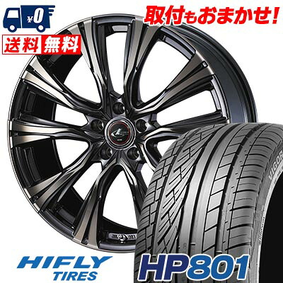 【7/19~エントリーで全商品P5倍】235/55R19 105V XL HIFLY HP801 WEDS LEONIS VR サマータイヤホイール4本セット 【取付対象】|タイヤワールド館ベスト店