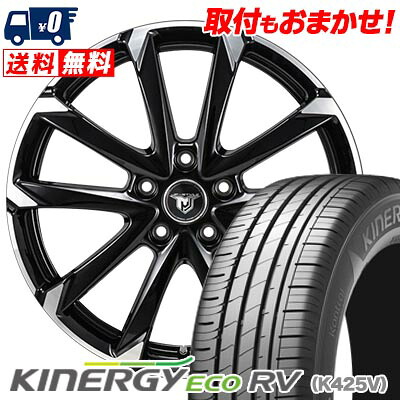 【7/19~エントリーで全商品P5倍】215/60R17 100H XL HANKOOK ハンコック KINERGY ECO RV JP STYLE MJ-V ジェイピースタイル MJ-V サマータイヤホイール4本セット 【取付対象】｜タイヤワールド館ベスト店