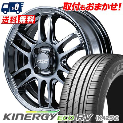 【7/19~エントリーで全商品P5倍】195/60R16 89H HANKOOK ハンコック KINERGY ECO RV RMP RACING R26 RMPレーシング R26 サマータイヤホイール4本セット 【取付対象】｜タイヤワールド館ベスト店