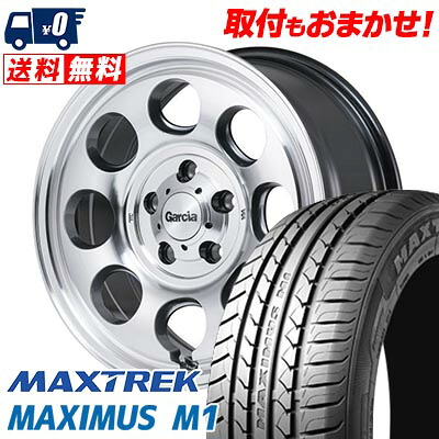 【7/19~エントリーで全商品P5倍】195/60R16 89H MAXTREK MAXIMUS M1 Garcia Palm8 サマータイヤホイール4本セット 【取付対象】｜タイヤワールド館ベスト店