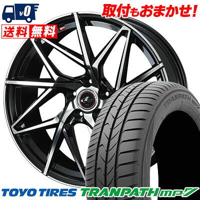 【7/19~エントリーで全商品P5倍】215/55R17 94V TOYO TIRES TRANPATH mp7 LEONIS IT サマータイヤホイール4本セット 【取付対象】｜タイヤワールド館ベスト店 84,865円