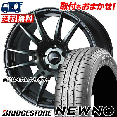 【7/19~エントリーで全商品P5倍】165/55R15 75V BRIDGESTONE NEWNO WedsSport SA-62R サマータイヤホイール4本セット 【取付対象】|タイヤワールド館ベスト店