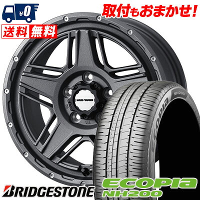 【7/19~エントリーで全商品P5倍】205/55R16 91V BRIDGESTONE ブリヂストン ECOPIA NH200 エコピア NH200 MUDVANCE 07 マッドヴァンス07 サマータイヤホイール4本セット【取付対象】|タイヤワールド館ベスト店