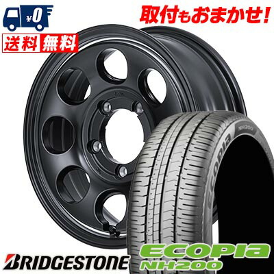 【7/19~エントリーで全商品P5倍】215/60R16 95H BRIDGESTONE ブリヂストン ECOPIA NH200 Garcia Palm8 ガルシア パーム8 サマータイヤホイール4本セット 【取付対象】|タイヤワールド館ベスト店