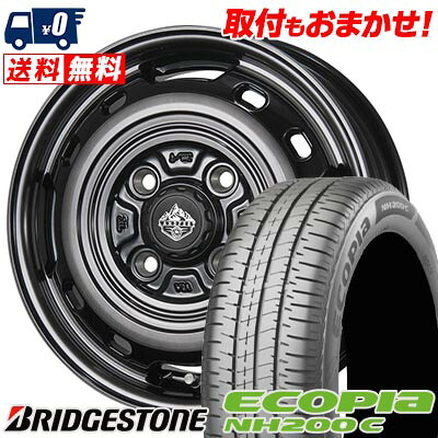 【7/19~エントリーで全商品P5倍】165/60R14 75H BRIDGESTONE ブリヂストン ECOPIA NH200C LANDFOOT XFG ランドフット XFG サマータイヤホイール4本セット 【取付対象】｜タイヤワールド館ベスト店