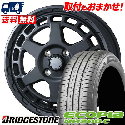 【7/19~エントリーで全商品P5倍】175/65R14 82S BRIDGESTONE ECOPIA NH200C MUDVANCE X Type S サマータイヤホイール4本セット 【取付対象】|タイヤワールド館ベスト店