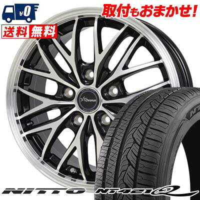【7/19~エントリーで全商品P5倍】245/45R20 103W XL NITTO NT421Q Chronus CH-113 サマータイヤホイール4本セット 【取付対象】|タイヤワールド館ベスト店