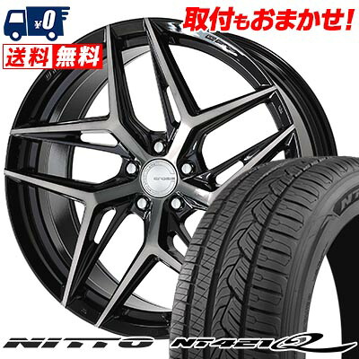 【7/19~エントリーで全商品P5倍】225/55R19 99V NITTO ニットー NT421Q WORK GNOSIS IS205 ワーク グノーシス IS205 サマータイヤホイール4本セット 【取付対象】｜タイヤワールド館ベスト店