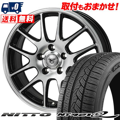 【7/19~エントリーで全商品P5倍】225/60R17 103V NITTO NT421Q JP STYLE MJ02 サマータイヤホイール4本セット 【取付対象】｜タイヤワールド館ベスト店