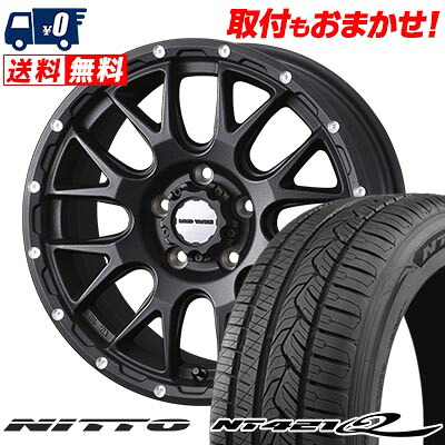 【7/19~エントリーで全商品P5倍】235/55R18 104V XL NITTO NT421Q MUDVANCE 08 サマータイヤホイール4本セット 【取付対象】|タイヤワールド館ベスト店
