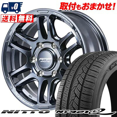 【7/19~エントリーで全商品P5倍】265/60R18 110V NITTO ニットー NT421Q RMP RACING R26 RMPレーシング R26 サマータイヤホイール4本セット 【取付対象】|タイヤワールド館ベスト店