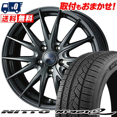 【7/19~エントリーで全商品P5倍】215/50R18 92V NITTO NT421Q VELVA SPORT2 サマータイヤホイール4本セット 【取付対象】|タイヤワールド館ベスト店