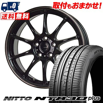 【7/19~エントリーで全商品P5倍】235/50R18 101Y NITTO NT830 plus G-SPEED P-07 サマータイヤホイール4本セット 【取付対象】|タイヤワールド館ベスト店