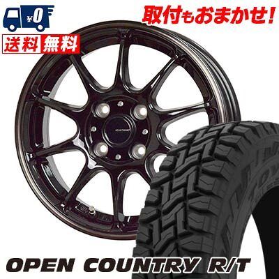 【7/19~エントリーで全商品P5倍】145/80R12 80/78N TOYO TIRES OPEN COUNTRY R/T G-SPEED P-07 サマータイヤホイール4本セット 【取付対象】｜タイヤワールド館ベスト店