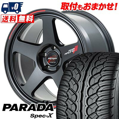 【7/19~エントリーで全商品P5倍】235/60R18 103V YOKOHAMA PARADA SpecX PA02 RMP RACING TR50 サマータイヤホイール4本セット 【取付対象】|タイヤワールド館ベスト店