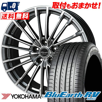 【7/19~エントリーで全商品P5倍】215/50R17 95V YOKOHAMA ヨコハマ BLUE EARTH RV03 ブルーアース RV03 Warwic Adesser ワーウィック アデッサー サマータイヤホイール4本セット|タイヤワールド館ベスト店