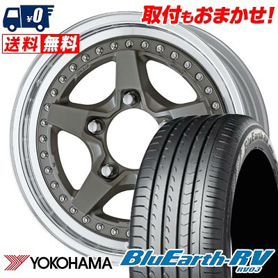 【7/19~エントリーで全商品P5倍】215/65R16 98H YOKOHAMA BLUE EARTH RV03 WORK CRAG GALVATRE2 サマータイヤホイール4本セット 【取付対象】|タイヤワールド館ベスト店
