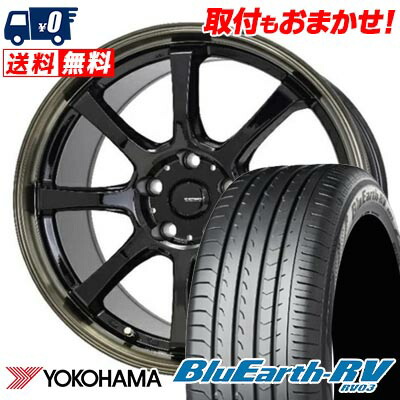 【7/19~エントリーで全商品P5倍】215/60R16 95H YOKOHAMA BLUE EARTH RV03 G・SPEED P-08 サマータイヤホイール4本セット 【取付対象】|タイヤワールド館ベスト店