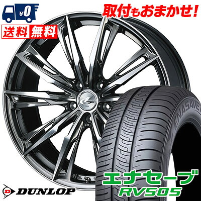 【7/19~エントリーで全商品P5倍】245/45R19 98W DUNLOP ENASAVE RV505 WEDS LEONIS GX サマータイヤホイール4本セット 【取付対象】|タイヤワールド館ベスト店