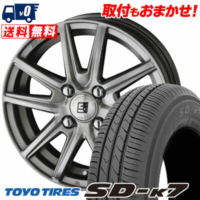 SD-K7 トーヨー ザイン エスディーケ−セブン エスエス タイヤ サマータイヤホイール4本セット SEIN SS 135/80R12 68S TOYO TIRES