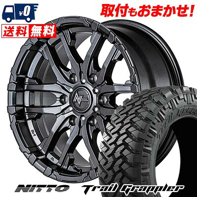【7/19~エントリーで全商品P5倍】285/75R16 126Q LT NITTO Trail Grappler NITRO POWER M26 CROSS FANG サマータイヤホイール4本セット 【取付対象】｜タイヤワールド館ベスト店