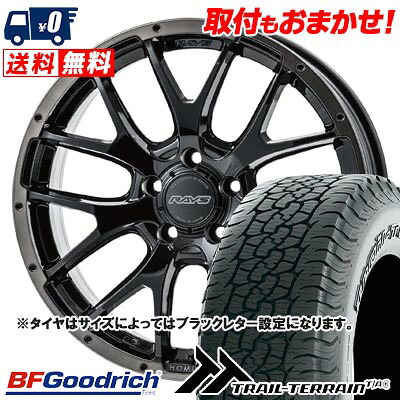 【7/19~エントリーで全商品P5倍】255/55R18 109H XL BFGoodrich TRAIL-TERRAIN T/A HOMURA 2×7FA BLACK CLEAR EDITION サマータイヤホイール4本セット 【取付対象】|タイヤワールド館ベスト店