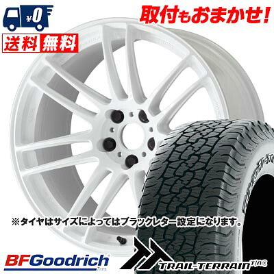 【7/19~エントリーで全商品P5倍】235/55R19 105H XL BFGoodrich TRAIL-TERRAIN T/A WORK EMOTION ZR7 サマータイヤホイール4本セット 【取付対象】|タイヤワールド館ベスト店