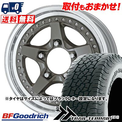 【7/19~エントリーで全商品P5倍】215/65R16 98T ORWL BFGoodrich TRAIL-TERRAIN T/A WORK CRAG GALVATRE2 サマータイヤホイール4本セット 【取付対象】｜タイヤワールド館ベスト店