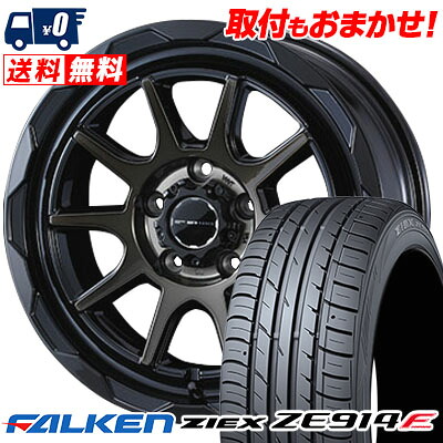 【7/19~エントリーで全商品P5倍】215/45R17 91W FALKEN ファルケン ZIEX ZE914F ジークス ZE914F WEDS MUD VANCE06 ウェッズ マッドヴァンス06 サマータイヤホイール4本セット【取付対象】|タイヤワールド館ベスト店