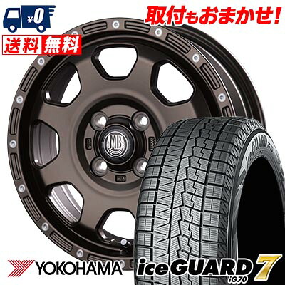 145/65R15 72Q YOKOHAMA iceGUARD7 IG70 MUD BAHN XR-910K スタッドレスタイヤホイール4本セット 【取付対象】｜タイヤワールド館ベスト店