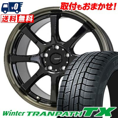 【7/19~エントリーで全商品P5倍】235/50R18 97Q TOYO TIRES Winter TRANPATH TX G・SPEED P-08 スタッドレスタイヤホイール4本セット 【取付対象】｜タイヤワールド館ベスト店