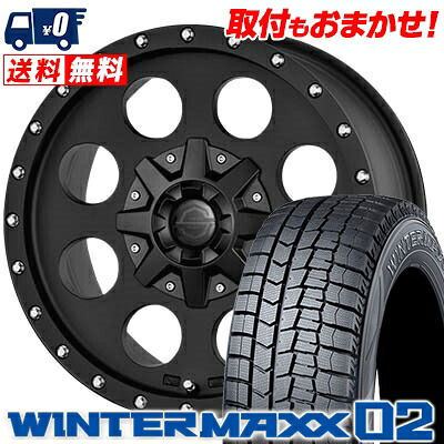 【7/19~エントリーで全商品P5倍】215/65R16 98Q DUNLOP WINTER MAXX 02 WM02 SOLID RACING Imetal X スタッドレスタイヤホイール4本セット for 200系ハイエース【取付対象】|タイヤワールド館ベスト店