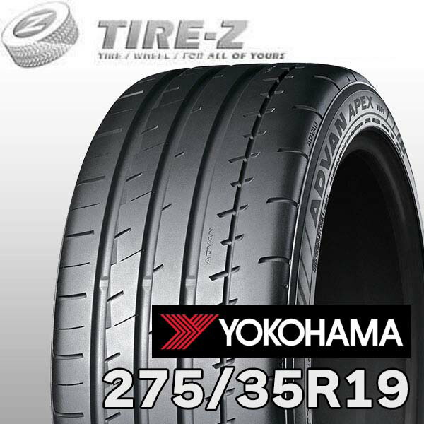 【タイヤ交換可能】2本セット 19インチ 275/35R19 100Y XL アドバン エーペックス V601 ADVAN APEX ヨコハマ YOKOHAMA サマー 2本価格