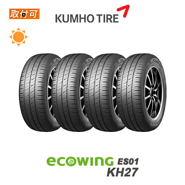 【取付対象】送料無料 エコウィング ES01 KH27 205/65R16 95W ★ ☆ BMW承認タイヤ 4本セット 新品夏タイヤ クムホ KUMHO ECOWING|タイヤショップZERO店