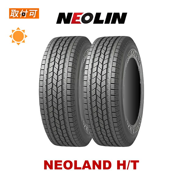 【取付対象】送料無料 NEOLAND H/T 215/70R16 100H OWL 2本セット 新品夏タイヤ ネオリン NEOLIN ネオランドHT DURATURN デュラターン アウトラインホワイトレター
