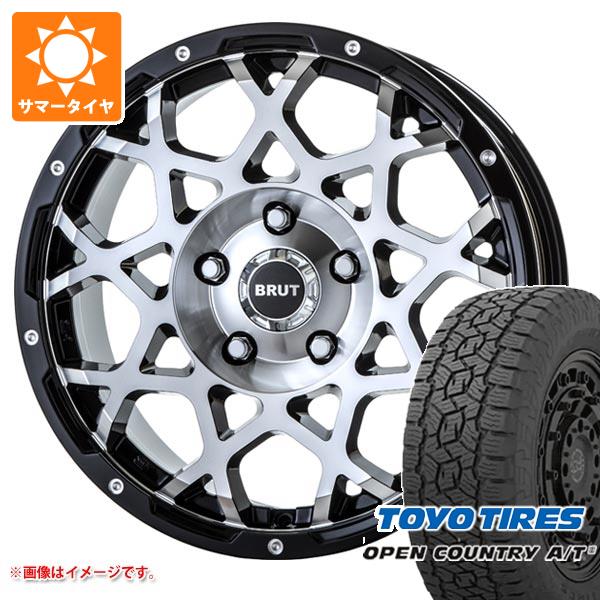 5本セット ジープ ラングラー JK JL系用 サマータイヤ トーヨー オープンカントリー A T3 265 65R18 114H 2022年9月発売サイズ ブルート BR-55 タイヤホイール5本セット