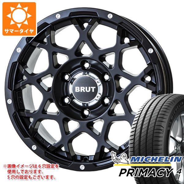 【タイヤ交換対象】デリカD:5用 サマータイヤ ミシュラン プライマシー4 225/65R17 102H ブルート BR-55 7.5-17 タイヤホイール4本セット|タイヤ1番OFF-ROAD