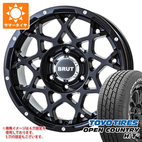 【タイヤ交換対象】2026年製 サマータイヤ 225/60R18 100H トーヨー オープンカントリー H/T2 ホワイトレター ブルート BR-55 8.0-18 タイヤホイール4本セット|タイヤ1番OFF-ROAD