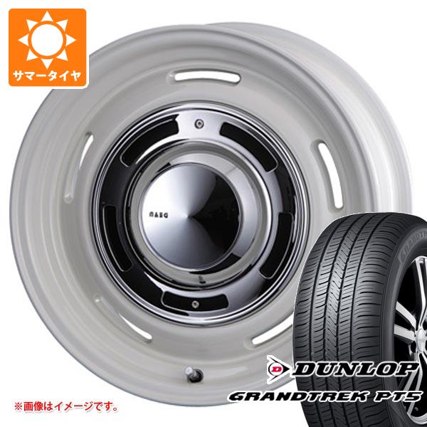 【タイヤ交換対象】5本セット ランドクルーザー70 GRJ76K用 サマータイヤ ダンロップ グラントレック PT5 265/70R16 112H クリムソン ディーンクロスカントリー 8.0-16 タイヤホイール5本セット|タイヤ1番OFF-ROAD