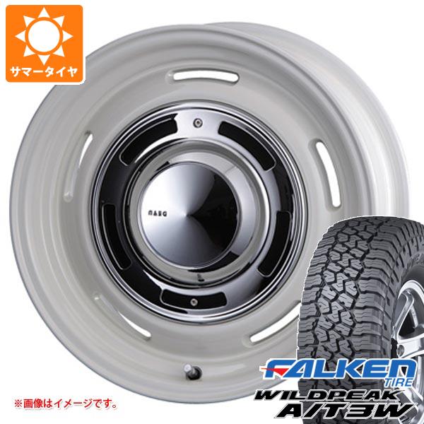 【タイヤ交換対象】5本セット ランドクルーザー70 GRJ76K用 サマータイヤ ファルケン ワイルドピーク A/T3W LT285/75R16 126/123Q クリムソン ディーンクロスカントリー 8.0-16 タイヤホイール5本セット