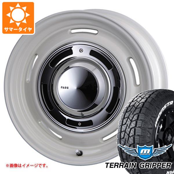 【タイヤ交換対象】サマータイヤ 265/75R16 123/120Q モンスタ テレーングリッパー ホワイトレター クリムソン ディーンクロスカントリー 8.0-16 タイヤホイール4本セット｜タイヤ1番OFF-ROAD