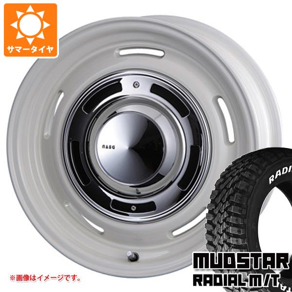 【タイヤ交換対象】5本セット ジムニーシエラ JB74W用 サマータイヤ マッドスター ラジアル M/T 215/70R16 100T ホワイトレター クリムソン ディーンクロスカントリー 6.0-16 タイヤホイール5本セット|タイヤ1番OFF-ROAD