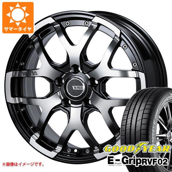 【タイヤ交換対象】ニッサン T31エクストレイル用 サマータイヤ グッドイヤー エフィシエントグリップ RVF02 215/65R16 98H SSR ディバイド ZS 7.0-16 タイヤホイール4本セット｜タイヤ1番OFF-ROAD