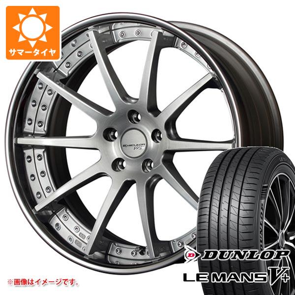 【タイヤ交換対象】サマータイヤ 215/35R19 85W XL ダンロップ ルマン5 LM5+ SSR エグゼキューター CV01 8.0-19 タイヤホイール4本セット