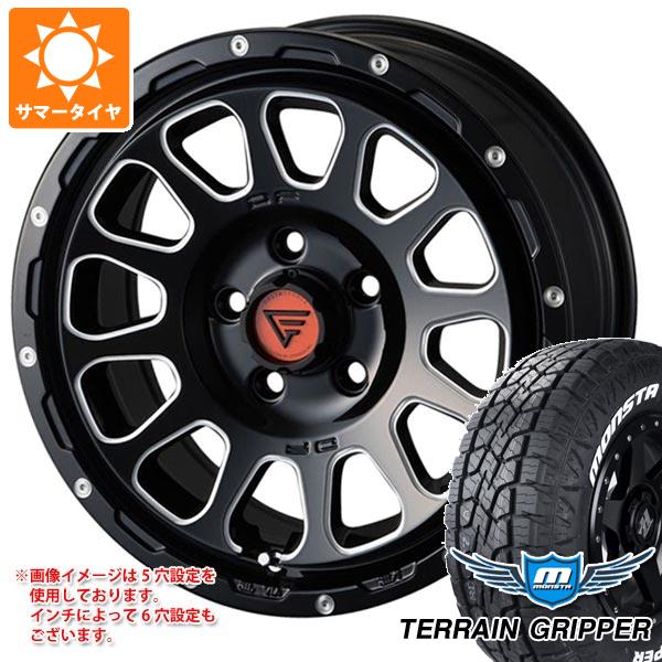 サマータイヤ 265/65R17 116T XL モンスタ テレーングリッパー ホワイトレター デルタフォース オーバル 8.0-17 タイヤホイール4本セット｜タイヤ1番OFF-ROAD