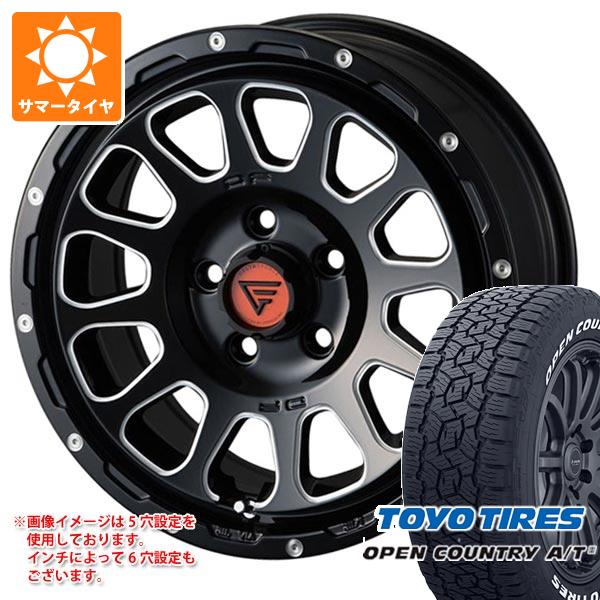 【タイヤ交換対象】サマータイヤ 265/70R17 115T トーヨー オープンカントリー A/T3 ホワイトレター デルタフォース オーバル 8.0-17 タイヤホイール4本セット