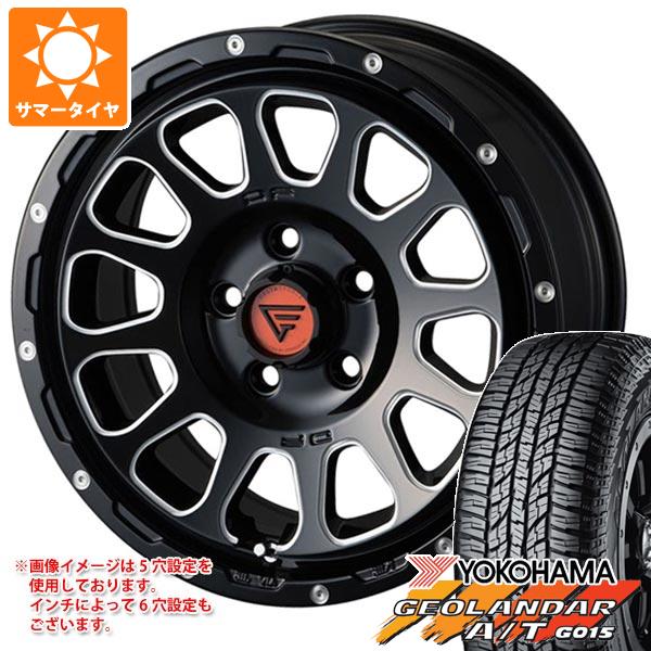 【タイヤ交換対象】5本セット FJクルーザー 10系用 サマータイヤ ヨコハマ ジオランダー A/T G015 P285/70R17 117T アウトラインホワイトレター デルタフォース オーバル 8.0-17 タイヤホイール5本セット｜タイヤ1番OFF-ROAD 178,813円