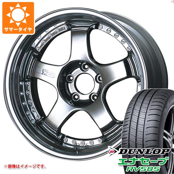 【タイヤ交換対象】サマータイヤ 245/45R19 98W ダンロップ エナセーブ RV505 SSR プロフェッサー SP1 8.0-19 タイヤホイール4本セット